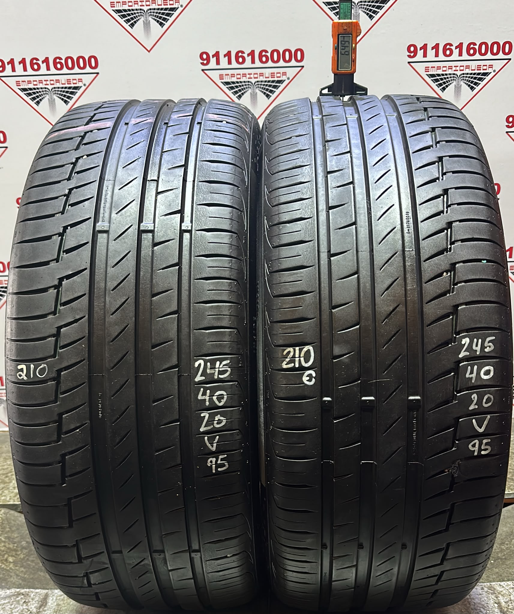 CONTINENTAL PREMIUMCONTACT6 USADO  245/40 R20 95 V
